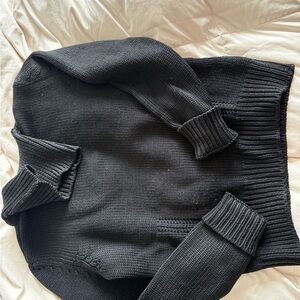 Celine Black Knit Sweater